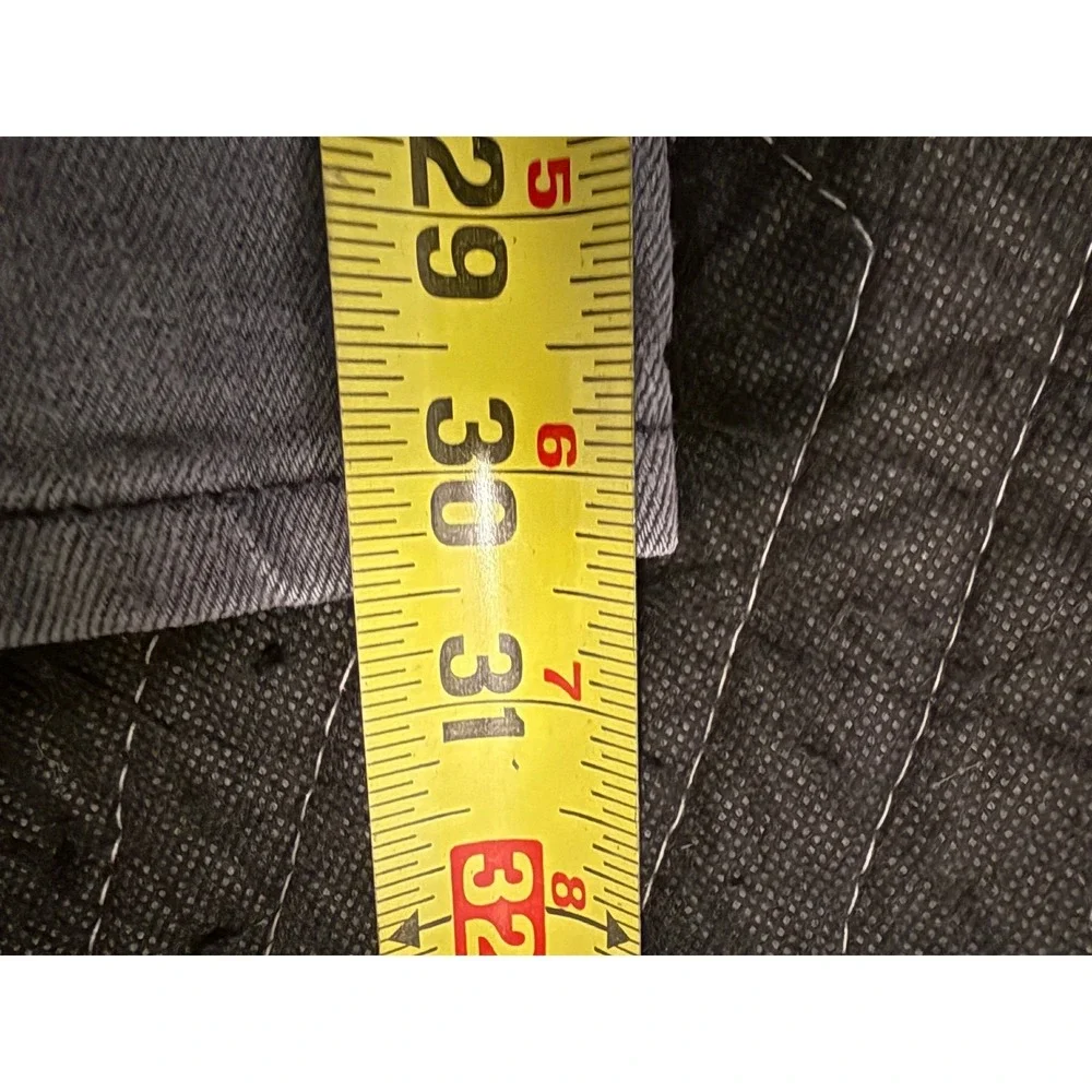 Levi's 511 Slim Fit Jeans Mens 31x32 Gray Red Tab Stretch Denim